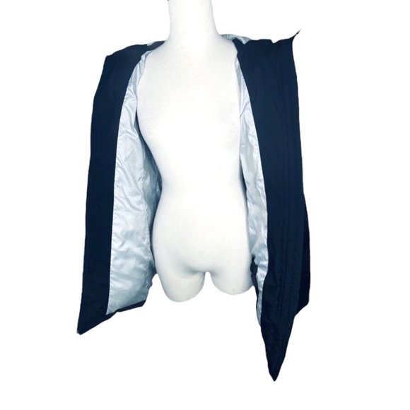 Tommy Hilfiger Pamela Puffer Down Jacket With Removable Faux Fur Collar Black S - Picture 10 of 12